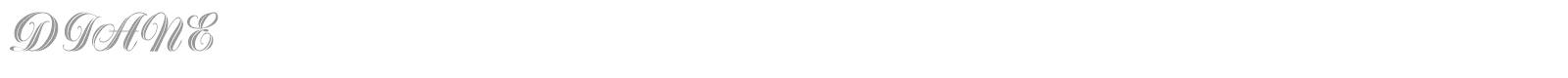 DIANE font preview